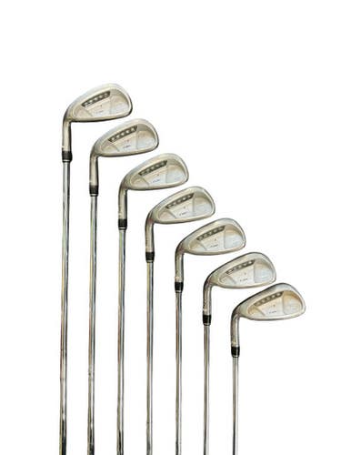 Used Taylormade RAC OS Mens Iron Set LH 4I-PW 11450-S000521239