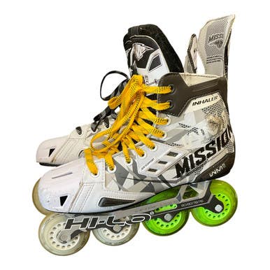Used Mission INHALER Senior Rec Fitness Skates White Senior 9.5 11450-S000521227