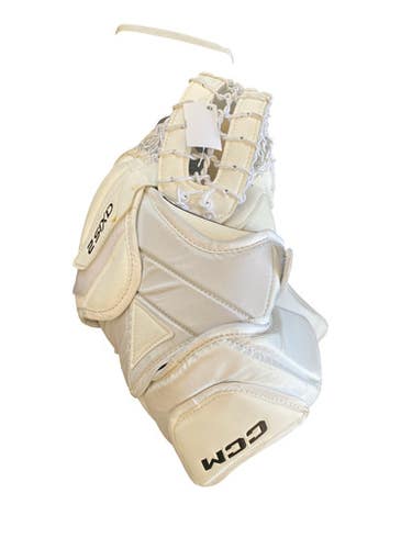 Used CCM AXIS 2 Senior Goalie Catcher White 11883-S000162259