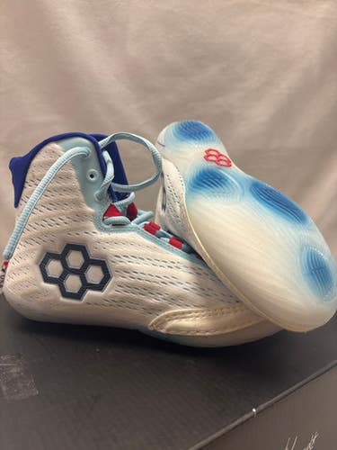 Used Rudis Wrestling Shoes White Senior 7 11490-S000273556