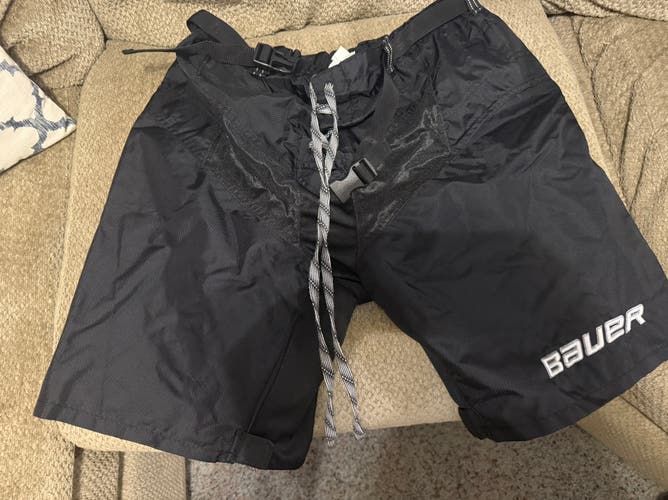Black Senior Medium Bauer Supreme Pant Shell