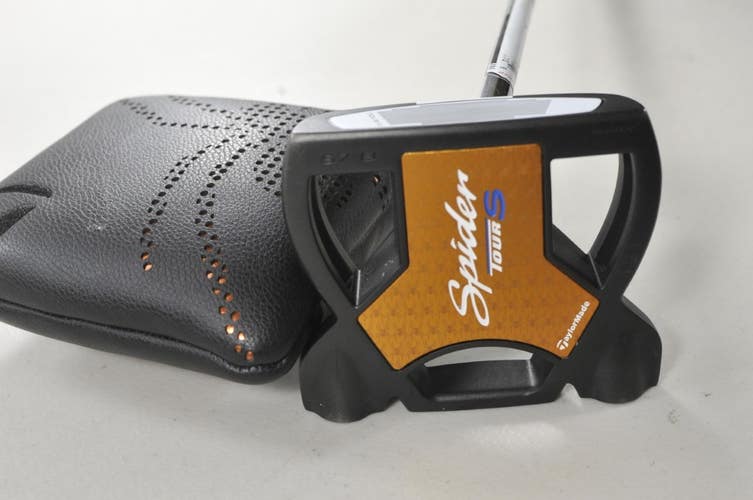TaylorMade Spider Tour S Black Broomstick 46" Putter RH Steel with Cover #218836