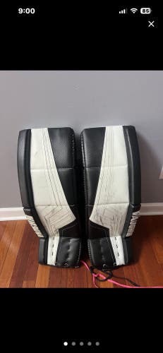 Custom Vaughn pro v elite pro carbon goalie pads 34+2