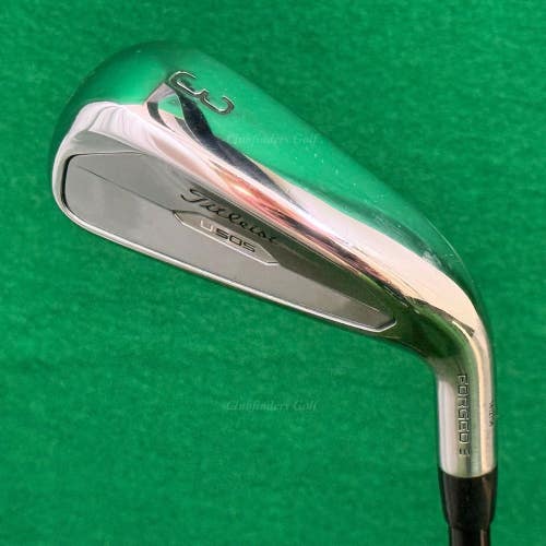 Titleist U-505 Forged 2023 Utility 3 Iron HZRDUS Black 6.0 80g HY Graphite Stiff
