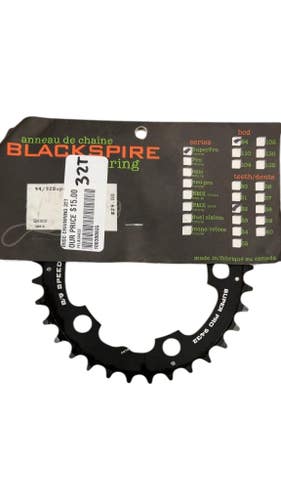 Blackspire SuperPro Chainring 32T 94mm BCD 8/9 Speed New