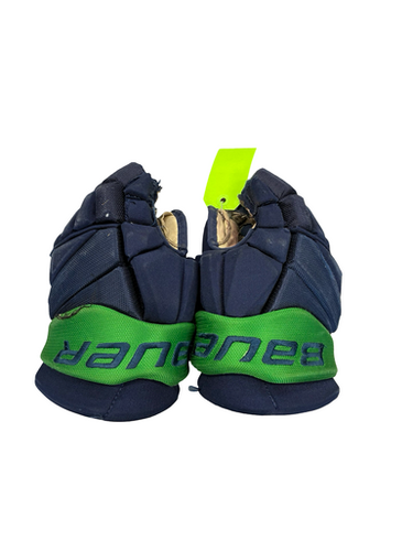 Used Bauer BAUER Senior Gloves Navy Blue 12" 11682-S000132947