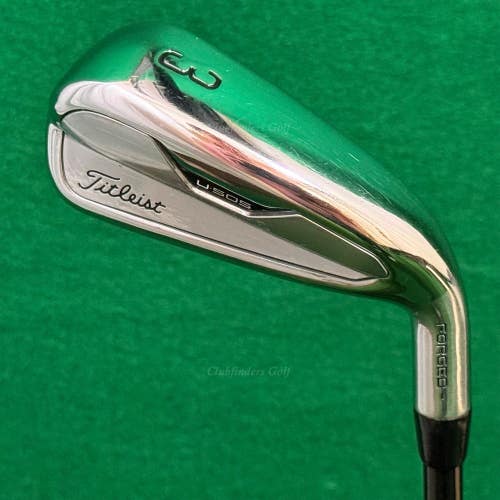 Titleist U-505 Forged 2021 Utility 3 Iron HZRDUS Smoke Black RDX 6.0 80g Stiff