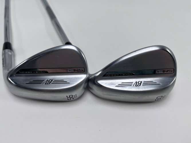 Titleist Vokey SM10 Tour Chrome Wedge Set 56* 10 | 60* 10 SM10 Wedge Steel RH