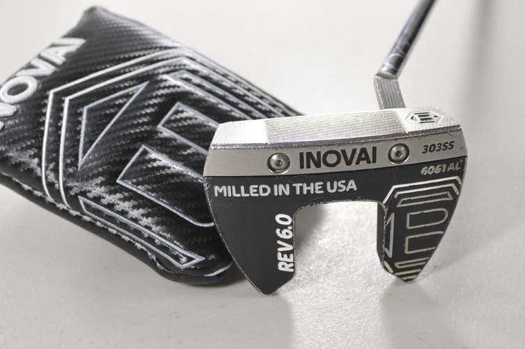Bettinardi 2022 Inovai Rev 6.0 Slant Neck 35" Putter RH Steel with Cover #218622