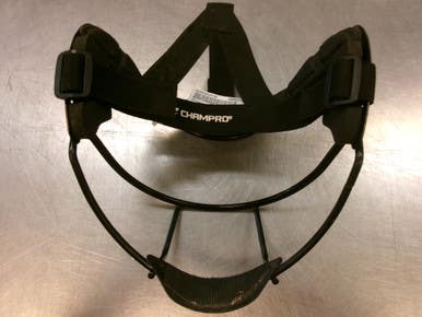 Used Champro ADULT BB/SB Fielders Mask Black MD 11339-S000202416