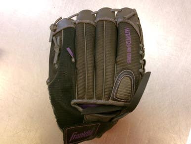 Used Franklin FASTPITCH PRO RH Throw Fastpitch Gloves Grey 11" 11339-S000202394