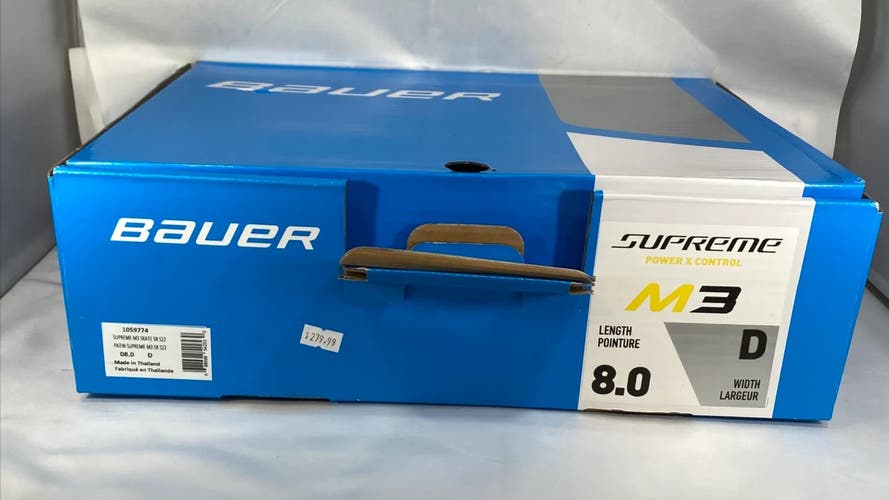Bauer Supreme M3 Hockey Skates 8 (New)