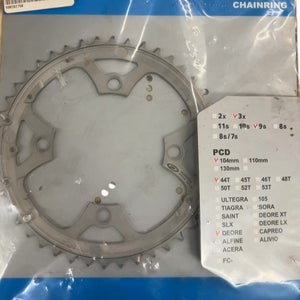 Shimano Chainring FC-M510 Deore 44T 104mm PCD New