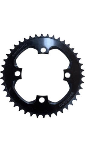 Shimano 42T 4-Bolt Bicycle Chainring Black