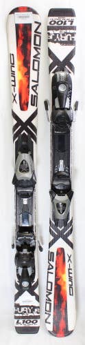 Salomon X-Wing Fury Jr. Kids Skis with Bindings - 100 cm Used
