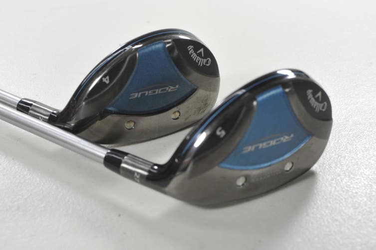 Callaway Rogue Womens 4 and 5 Hybrid Set Quaranta Ladies Flex Graphite # 218682