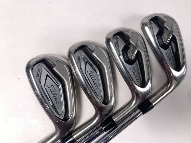 Titleist T300 Iron Set 6-9 True Temper AMT Red S300 Stiff Steel Mens RH
