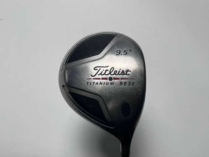 Titleist 983 E Driver 9.5* Graphite Design YS-6 Stiff Graphite Mens RH