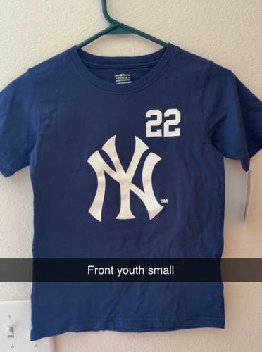Blue Small Kids Unisex Shirt (New)
