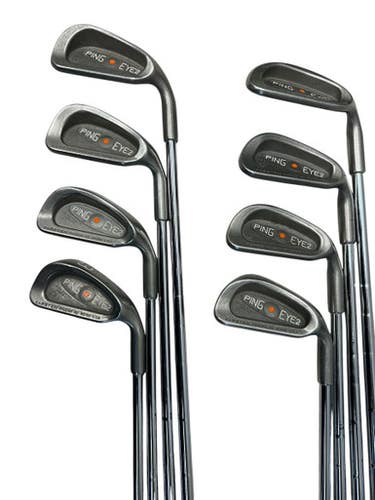 Used Ping EYE 2 Mens Iron Set RH 3I-PW 11835-S000208600