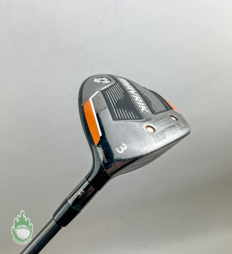 Used Right Handed Callaway Mavrik 3 Wood Stiff Flex Graphite Golf Club