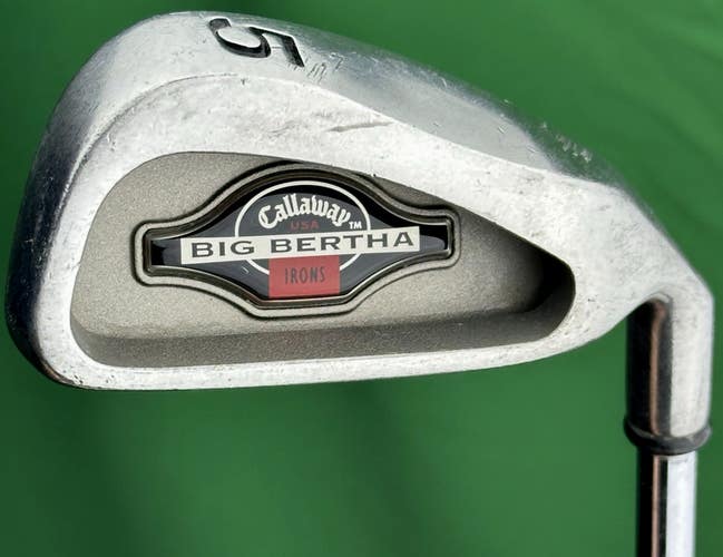 Callaway 96 Big Bertha 5-Iron 26* Memphis True Temper Steel Shaft RH 37.5"