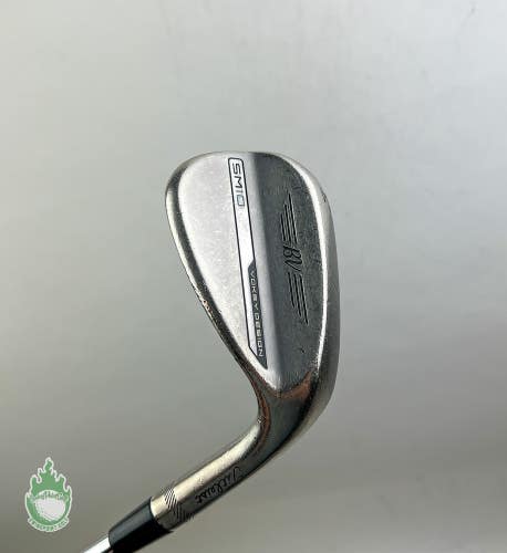 Used RH Titleist Vokey SM10 F Grind Chrome Wedge 54*-14 Wedge Steel Golf Club