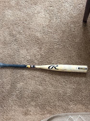 2025 Rawlings Icon Composite BBCOR Certified Bat (-3) 31 oz 34" (Used)