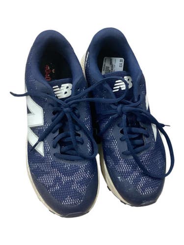 Used New Balance TURF CLEAT BB/SB Cleats Navy Blue Junior 04 11846-S000105040