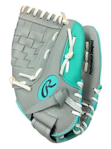 Used Rawlings WPL11GM BB/SB Glove RH Throw Grey 11" 11846-S000105038