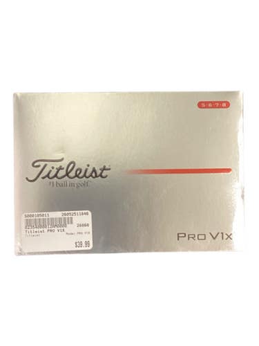 Used Titleist PRO V1X 12 Pack - Golf Balls 11846-S000105011