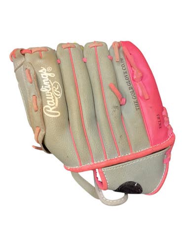 Used Rawlings STORM BB/SB Glove LH Throw Pink 10" 11846-S000104941