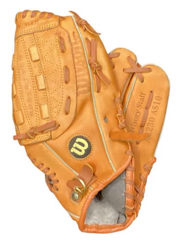 Used Wilson ADVISORY BB/SB Glove RH Throw Orange 11" 11846-S000104940