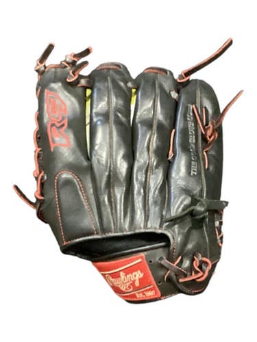 Used Rawlings R9YPT4-4B BB/SB Glove LH Throw Black 11 1/2" 11846-S000105119
