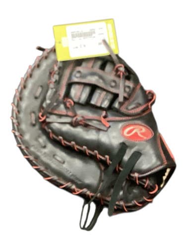 Used Rawlings R9YPTFM16B BB/SB First Base LH Throw Black 12" 11846-S000105118