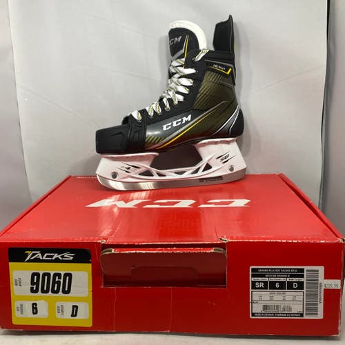 New Senior CCM Regular Width  Size 6 Tacks 9060 Hockey Skates