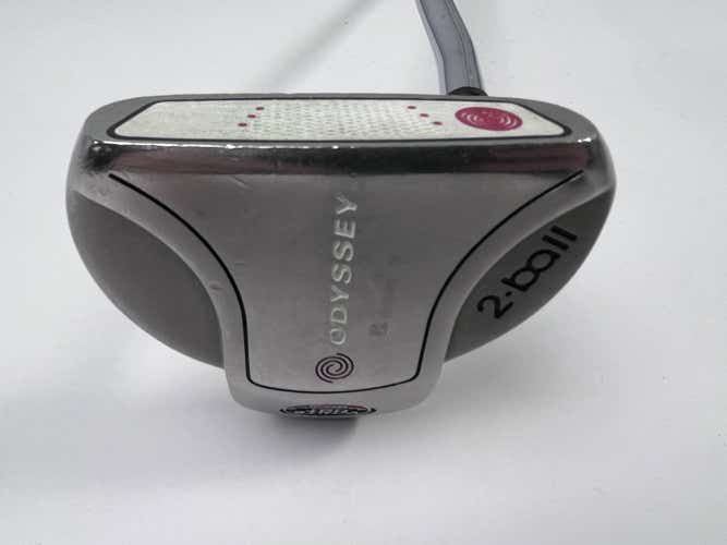 Odyssey White Hot XG 2-Ball Putter 31" SuperStroke Flatso 3.0 Mens RH