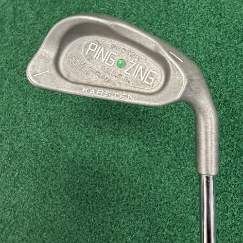 PING ZING Green Dot Single 1 Iron JZ Steel Stiff Flex Shaft Men's Right Hand 40"
