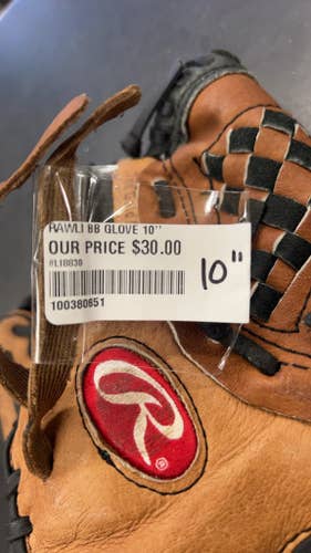 Rawlings Baseball Glove PP100MB All Leather Shell 10"