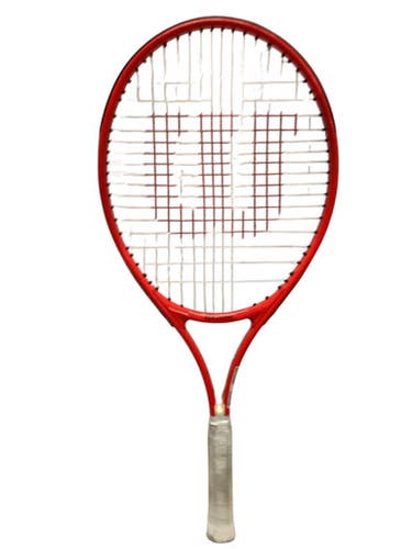 Used Wilson FEDERER Junior Tennis Racquet Red 25" 11443-S000205776