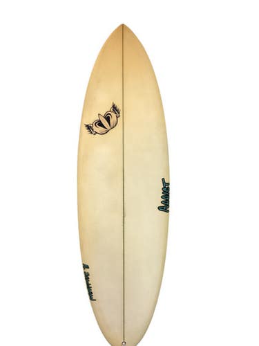 Used M. SHANNAHAN Surfboard Yellow 6Ft 1In 11443-S000205752