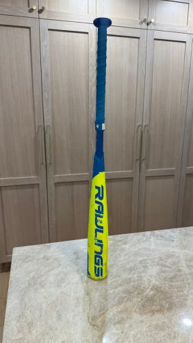 Glowstick 2018 Rawlings Quatro Composite USABat Certified Bat (-10) 19 oz 29" (Used) Glowstick