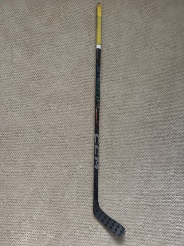 NCAA Used Senior CCM JetSpeed FT7 Pro Left Hand Hockey Stick P28 75 Flex Pro Stock (Used)