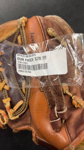 Spalding 42-225 Baseball Glove Brown 12"