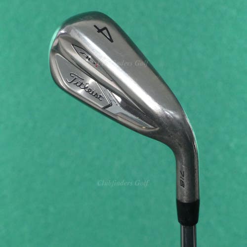 Titleist AP1 718 Single 4 Iron True Temper Dynamic Gold S300 Steel Stiff