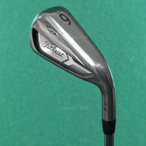 Titleist AP1 718 Single 6 Iron True Temper Dynamic Gold S300 Steel Stiff