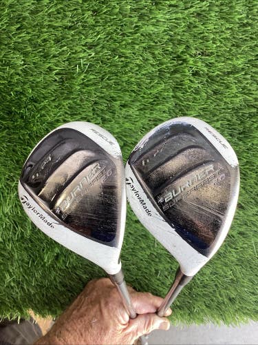 TaylorMade Burner Superfast 2.0 Hybrids Set 5 And 6 With Ladies Graphite Shafts