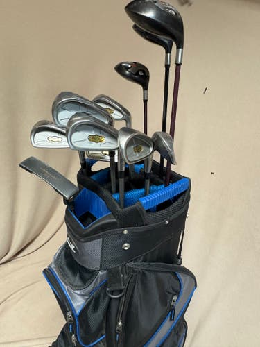 Men's Raven/Confidence Right Handed Clubs (Full Set) Regular Flex 12 Pieces (Used)