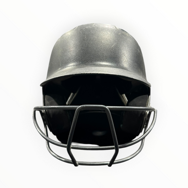 Used Easton GAMETIME II 6 3/8-7 1/8 Batting Helmet w/Mask Black One Size 11375-S000377862