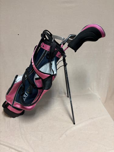 Junior Golf Girl Right Handed Clubs (Full Set) Junior 4 Pieces (Used)